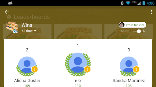 Mancala - Gameplay image of android game
