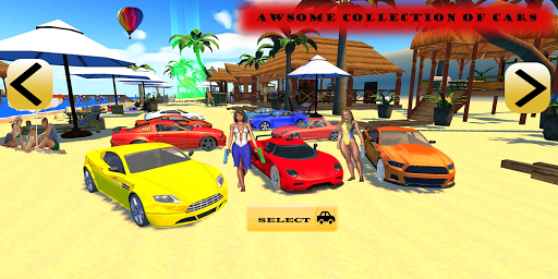 Beach Water Surfing Car Games - عکس برنامه موبایلی اندروید