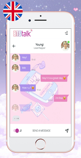 BTS Chat! Messenger(simulator) - عکس بازی موبایلی اندروید