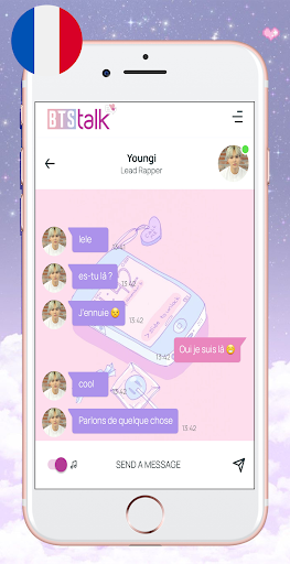 BTS Chat! Messenger(simulator) - عکس بازی موبایلی اندروید