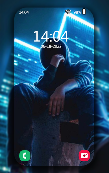 Anonymous wallpaper - عکس برنامه موبایلی اندروید
