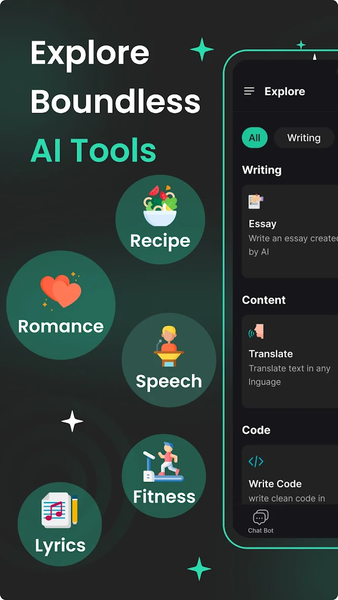 AI Chatbot Assistant & Writer - عکس برنامه موبایلی اندروید