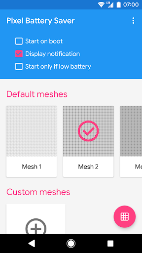 Pixel OFF Save Battery AMOLED - عکس برنامه موبایلی اندروید