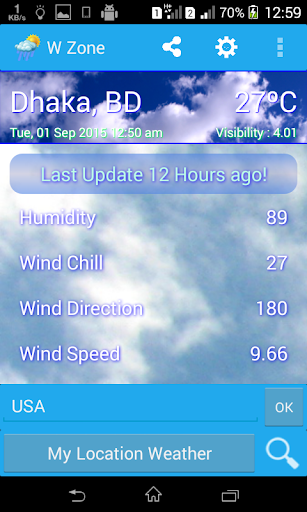 All Weather Zone - Image screenshot of android app