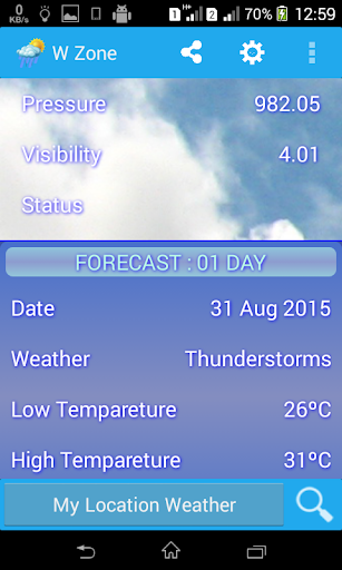 All Weather Zone - Image screenshot of android app