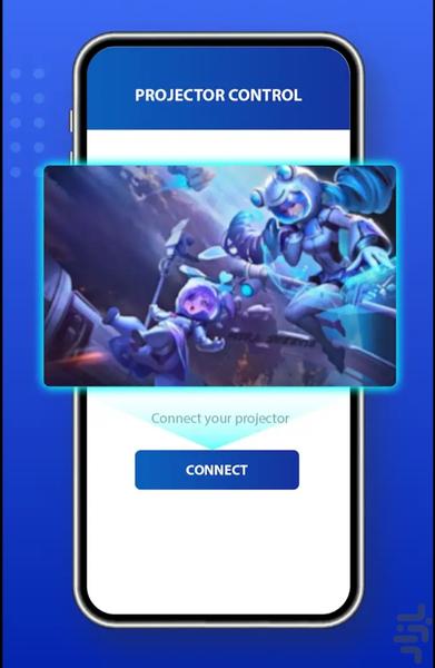 Projector Remote Control - Image screenshot of android app
