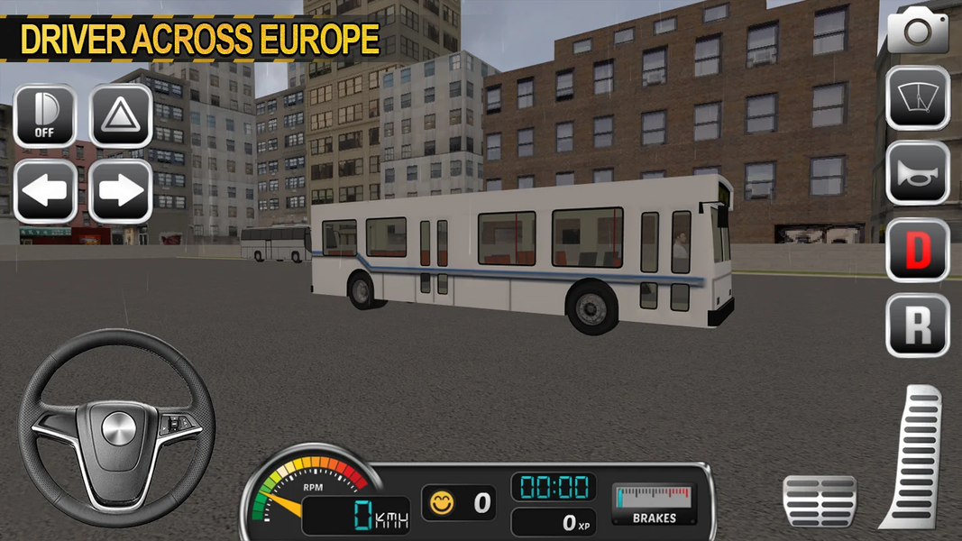 Bus Simulator 3D - Gameplay image of android game