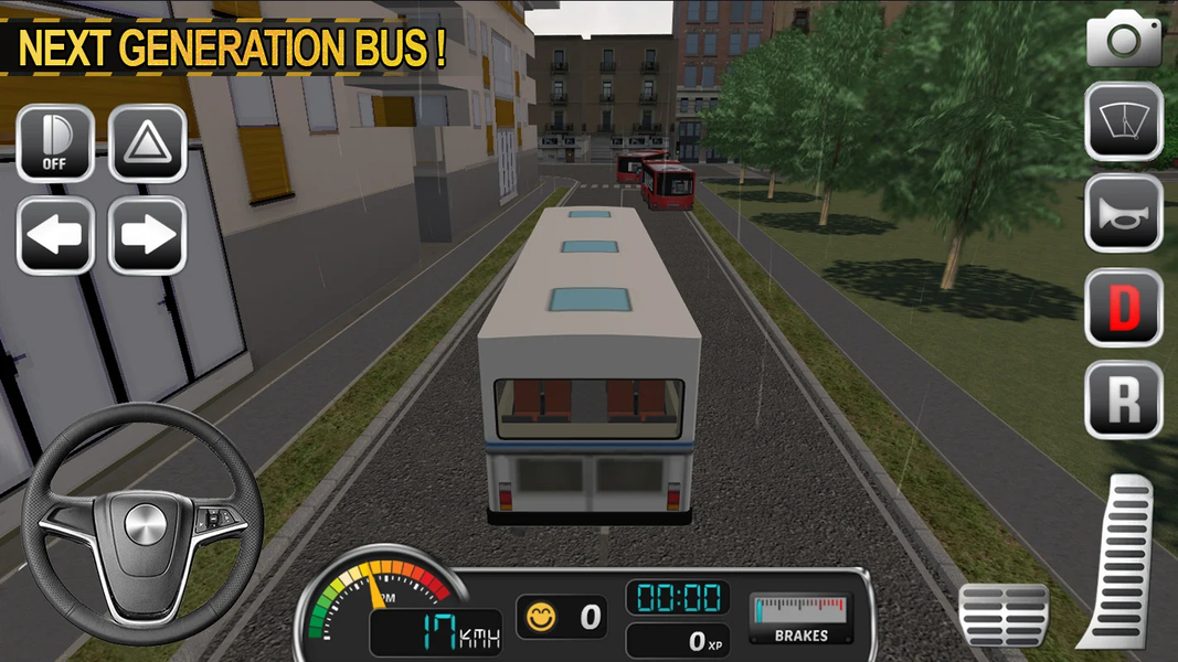 Bus Simulator 3D - Gameplay image of android game