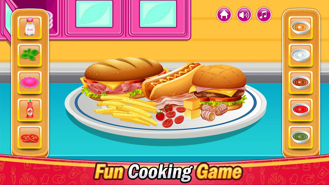 Cooking In the Kitchen - Gameplay image of android game