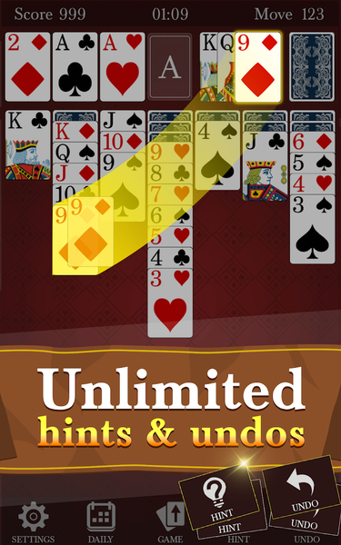 Solitaire Card Games Free - Gameplay image of android game
