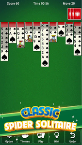 Spider Solitaire - عکس بازی موبایلی اندروید