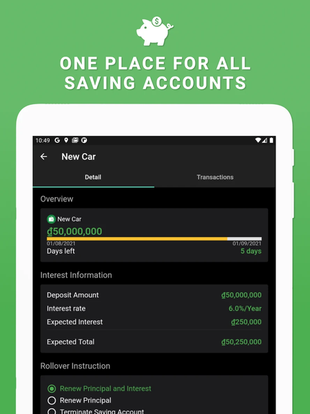 Money Tracker & Budget Planner - عکس برنامه موبایلی اندروید