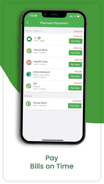 Money Tracker & Budget Planner - عکس برنامه موبایلی اندروید
