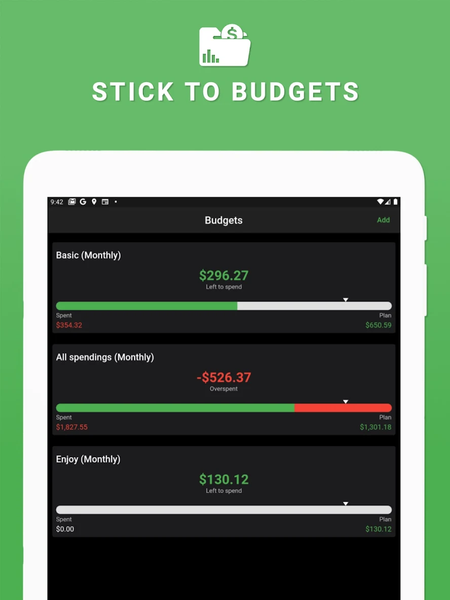 Money Tracker & Budget Planner - عکس برنامه موبایلی اندروید
