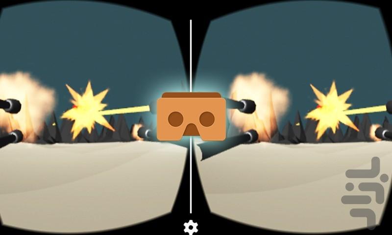 Anti Aircraft Defense VR - Gameplay image of android game