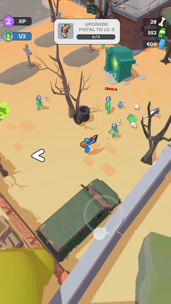 Dead Lands: Zombie Survival - Gameplay image of android game