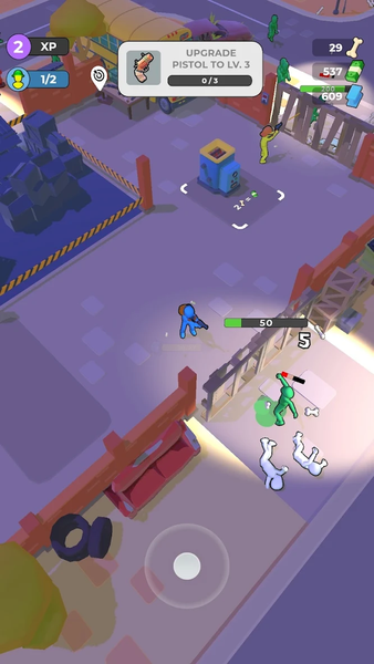 Dead Lands: Zombie Survival - Gameplay image of android game