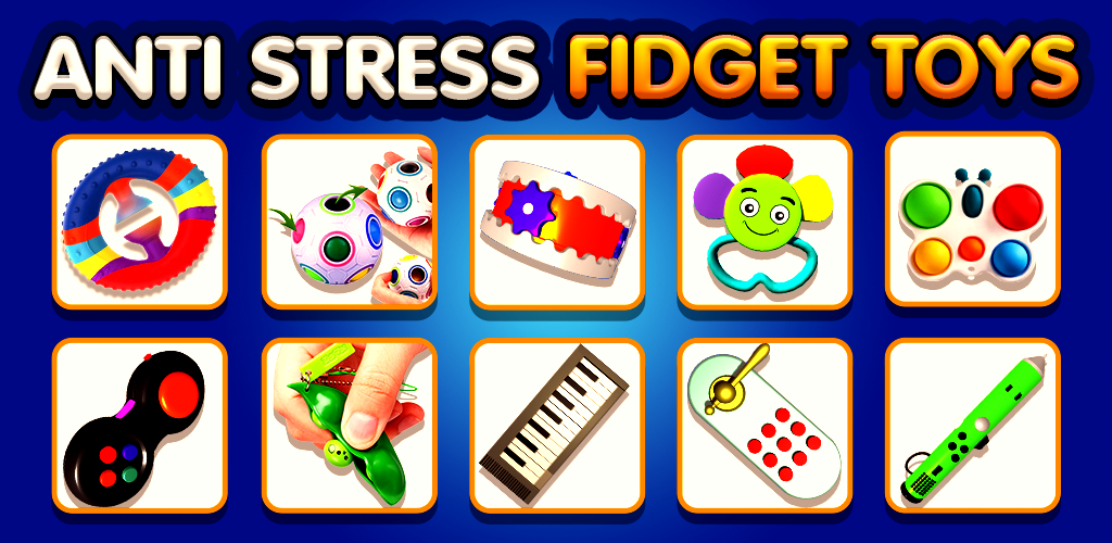 Anti Stress Fidget Toys Pop it - عکس بازی موبایلی اندروید