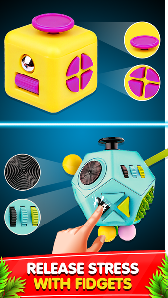 Anti Stress Fidget Toys Pop it - عکس بازی موبایلی اندروید