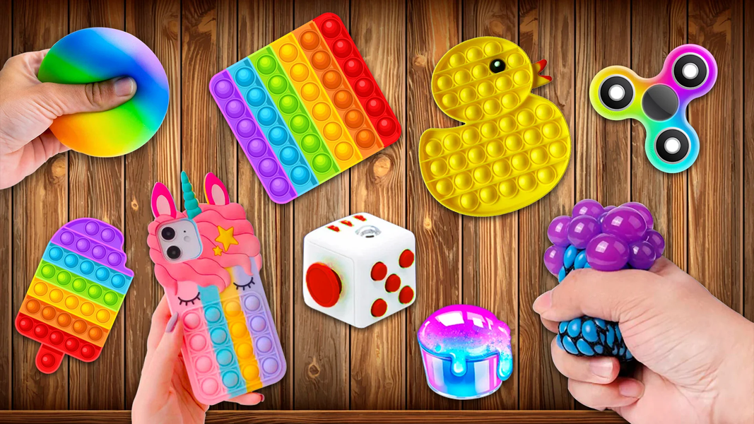 Antistress- Relaxing Toy Games - Gameplay image of android game