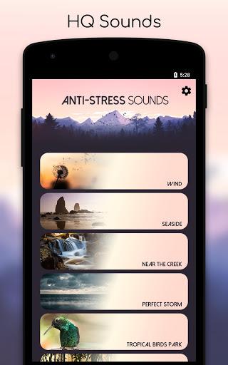 Anti-Stress Sounds - عکس برنامه موبایلی اندروید