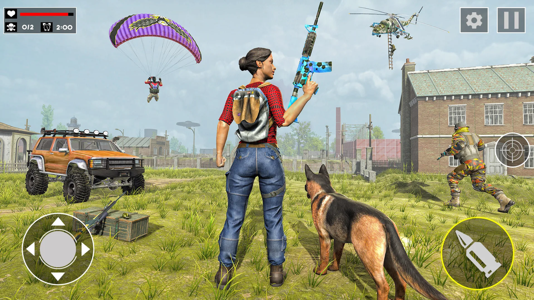 Commando Strike Offline Game - Gameplay image of android game