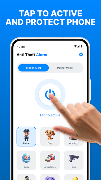 Anti Theft Alarm For Phone - عکس برنامه موبایلی اندروید