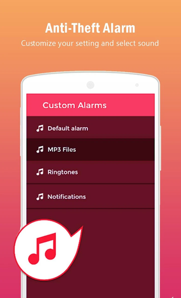 Anti-Theft Motion Phone Alarm - عکس برنامه موبایلی اندروید