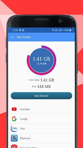 Storage space: Cleanup & Clear - عکس برنامه موبایلی اندروید