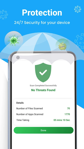 Antivirus: Virus Cleaner, Junk - Image screenshot of android app