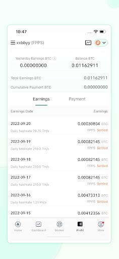 ANTPOOL - Image screenshot of android app