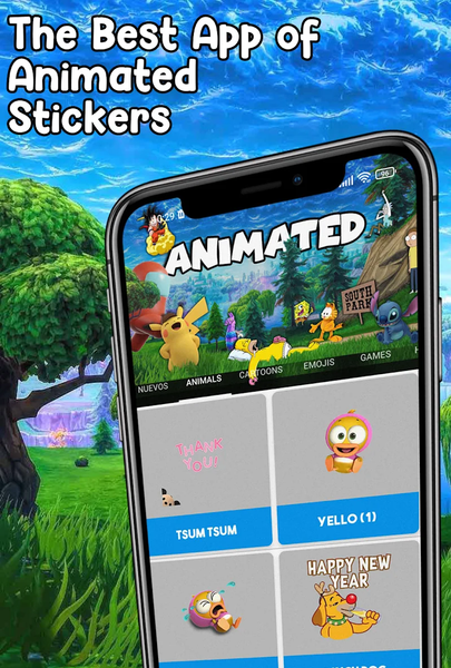 Animated Stickers for Whatsapp - عکس برنامه موبایلی اندروید