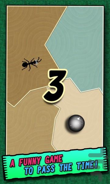 مورچه در مقابل توپ - Gameplay image of android game