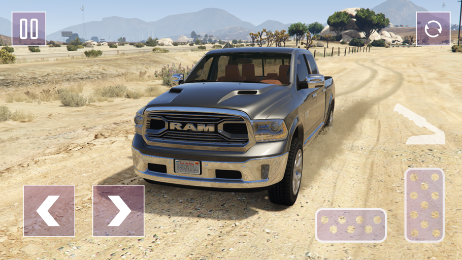 Drive Dodge Ram: Off-Road Race - عکس بازی موبایلی اندروید