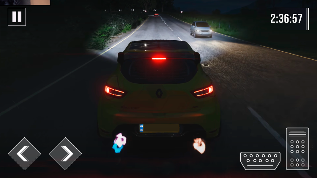 Speed Rally Renault Clio RS - Gameplay image of android game