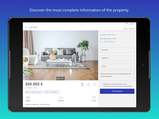 Fotocasa: Houses & Flats - عکس برنامه موبایلی اندروید