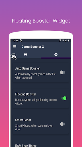 Game Booster X Free: Game Play Optimizer - عکس برنامه موبایلی اندروید