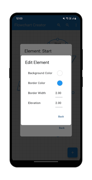 Flowchart Creator - عکس برنامه موبایلی اندروید