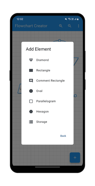 Flowchart Creator - عکس برنامه موبایلی اندروید