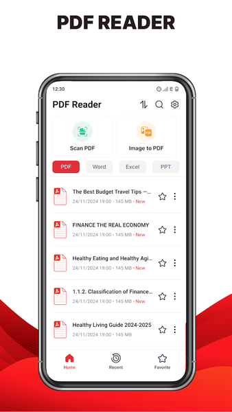 PDF Reader & PDF Viewer - عکس برنامه موبایلی اندروید