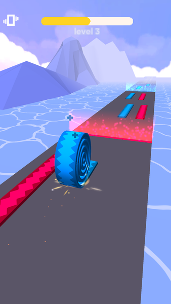 Spiral Run 3D - Gameplay image of android game