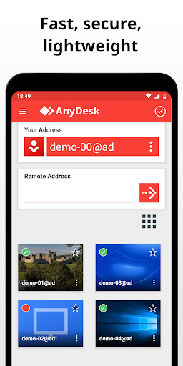 AnyDesk Remote Desktop - عکس برنامه موبایلی اندروید