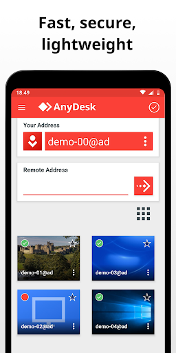 AnyDesk Remote Desktop - Image screenshot of android app