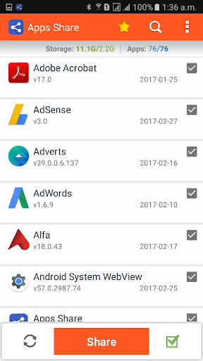 SHAREall: File Transfer & Apps - Image screenshot of android app