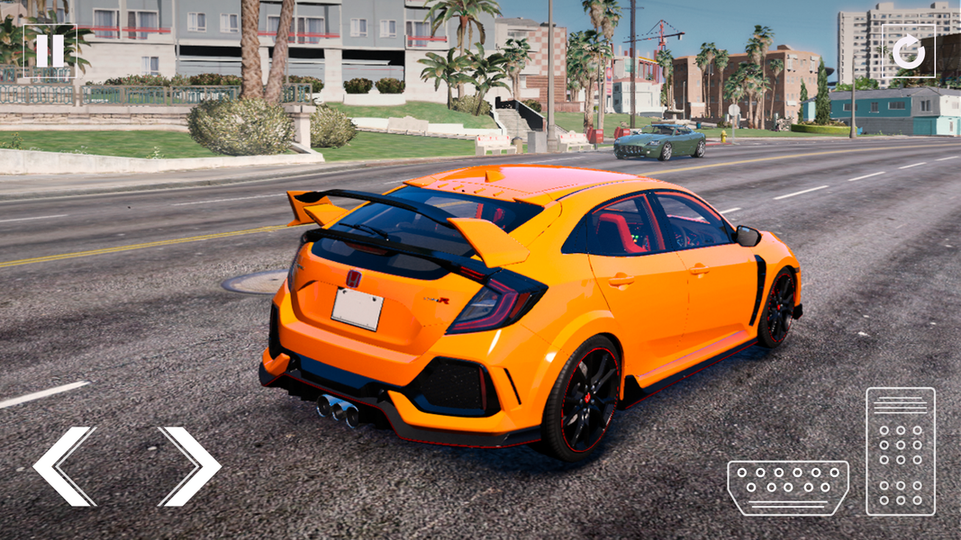 Drive Honda Civic Type Racer - عکس بازی موبایلی اندروید