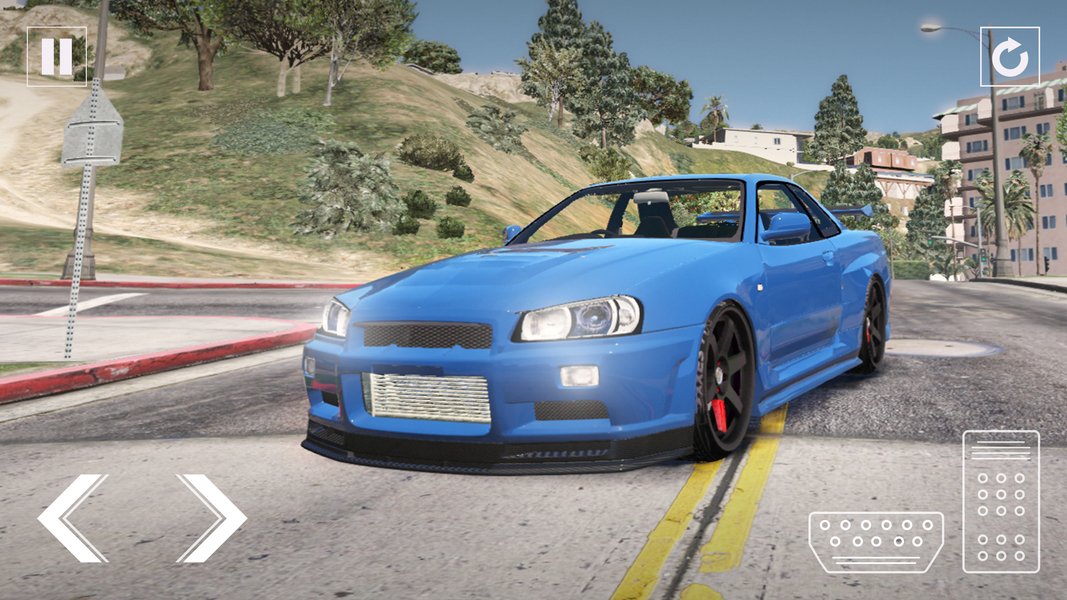 Simulator Driving Skyline R۳۴ - عکس برنامه موبایلی اندروید