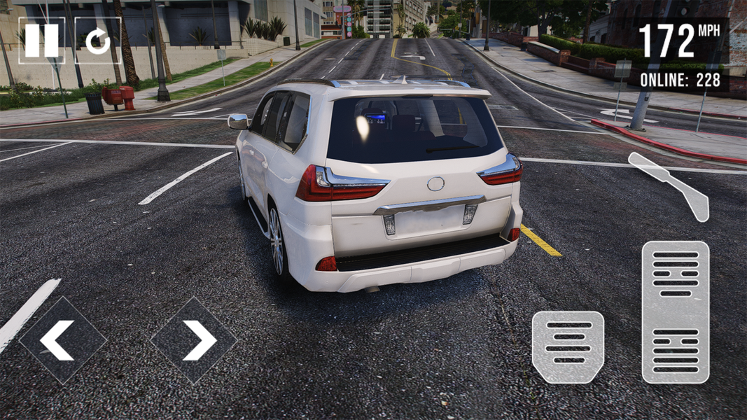 SUV LX ۵۷۰: City Car Driving - عکس بازی موبایلی اندروید