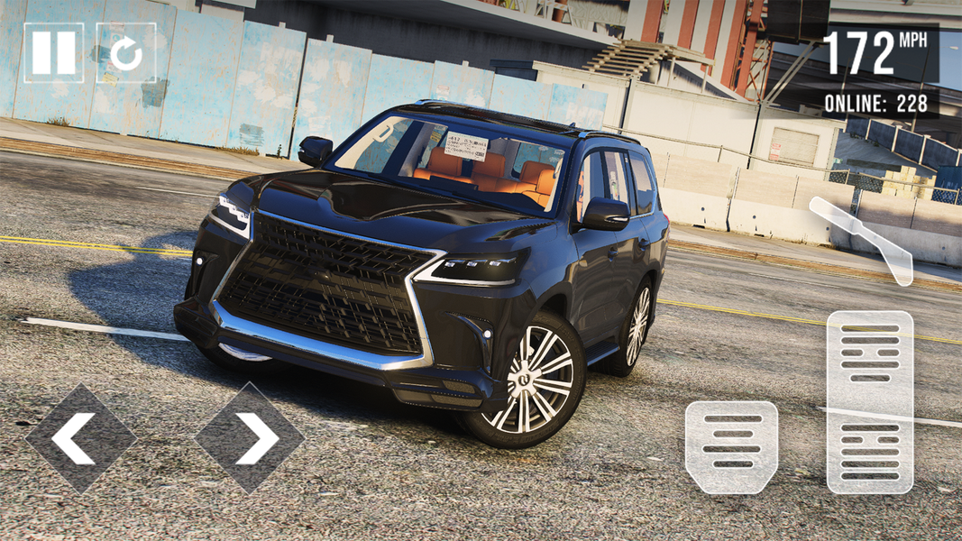 SUV LX ۵۷۰: City Car Driving - عکس بازی موبایلی اندروید