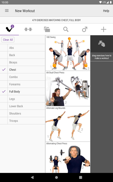 Anytime Workouts - Image screenshot of android app