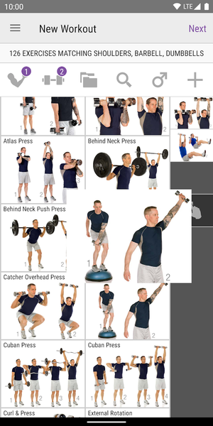 Anytime Workouts - Image screenshot of android app